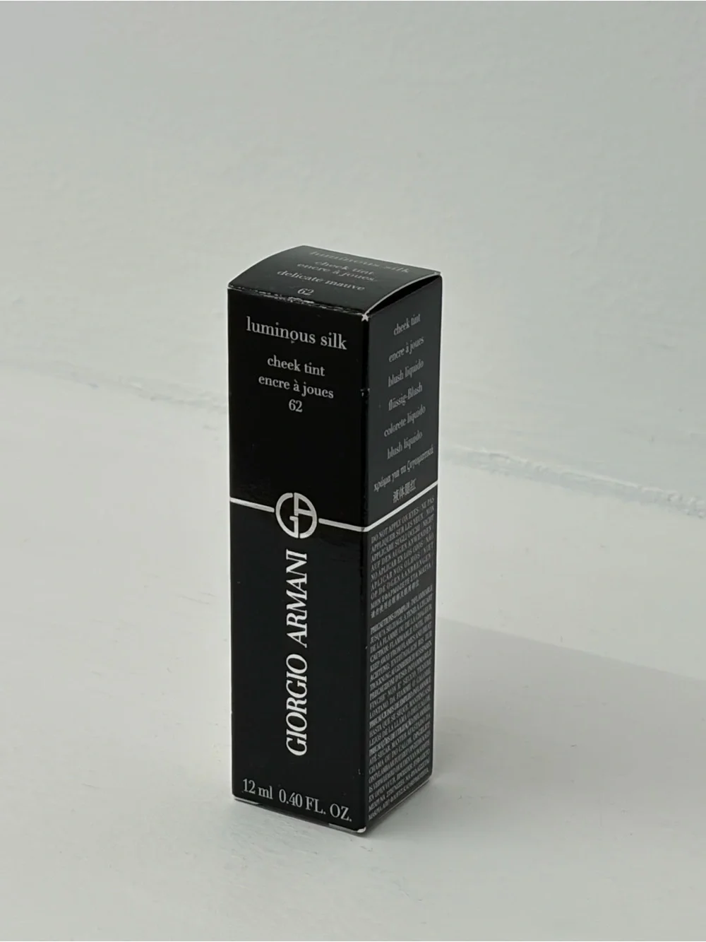 Giorgio Armani Luminous Silk Cheek Tint in Shade 62, Delicate Mauve - Brand New!